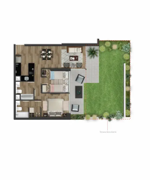 Modelo G · 110,68 m²