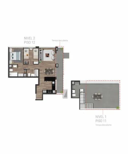 Modelo C · 111,3 m²